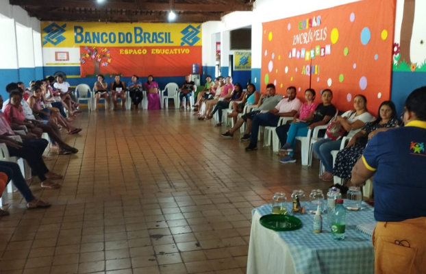 AABB Comunidade Porto Nacional se reúne com os familiares dos educandos