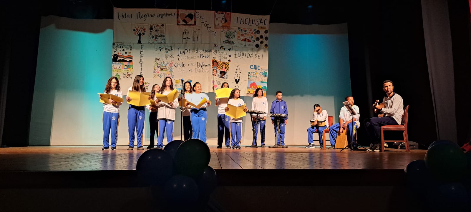 Alunos do Programa AABB Comunidade brilham em Sarau Cultural