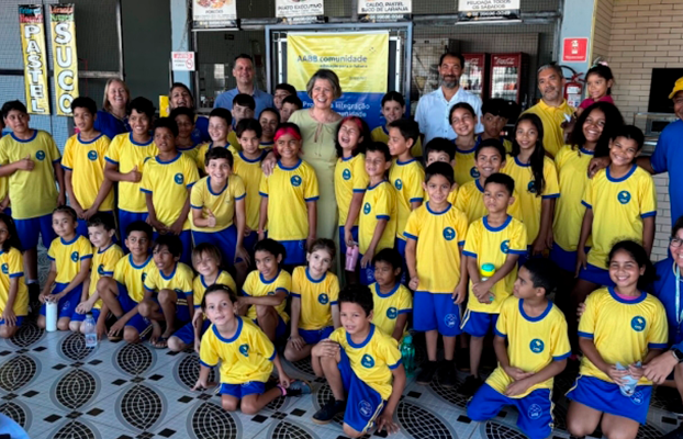 A transformação do AABB Comunidade <br> em Sinop na vida das crianças e adolescentes