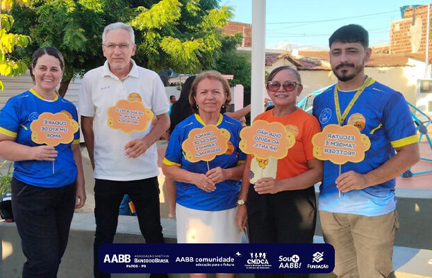 AABB Comunidade em Patos realiza ação de conscientização ao Maio Laranja