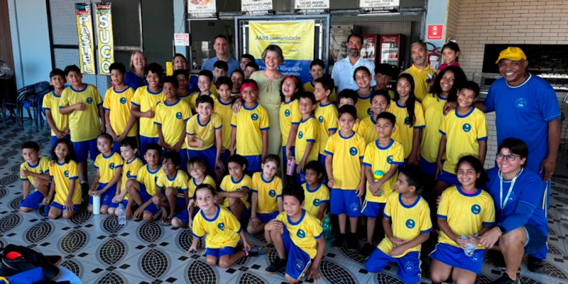 A transformação do AABB Comunidade <br> em Sinop na vida das crianças e adolescentes
